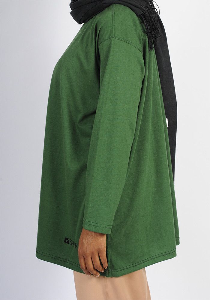 T-shirt long SAYF (vert émeraude) T-shirt long SAYF (vert émeraude)