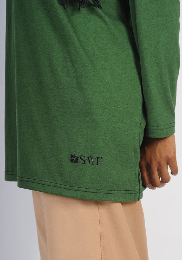 T-shirt long SAYF (vert émeraude) T-shirt long SAYF (vert émeraude)