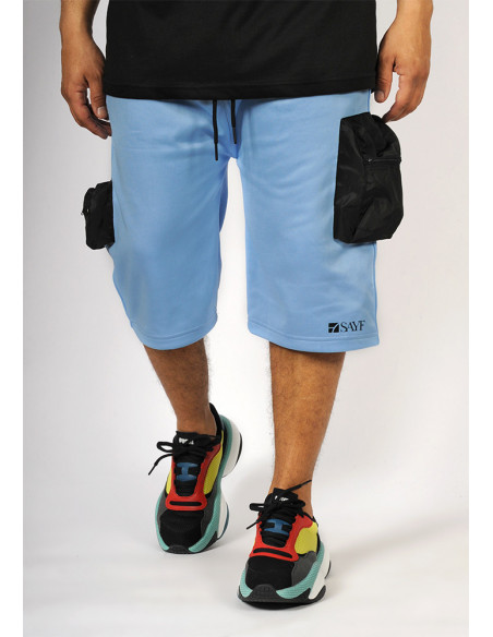 Bermuda jogging SAYF mindset (bleu ciel)