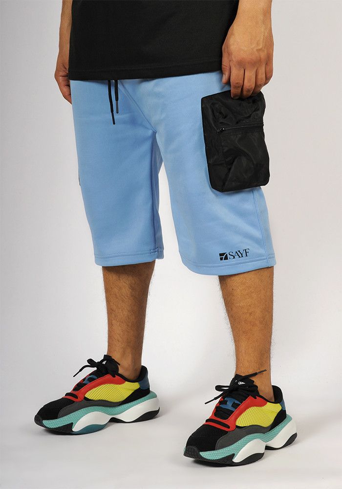 Bermuda jogging SAYF mindset (bleu ciel) 2