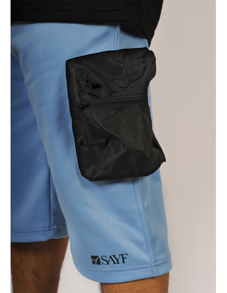 Bermuda jogging SAYF mindset (bleu ciel)