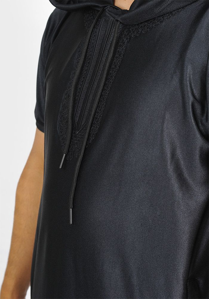 Qamis été Black royal