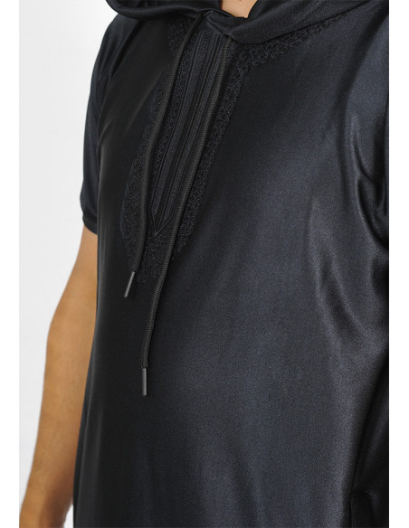 Qamis été Black royal