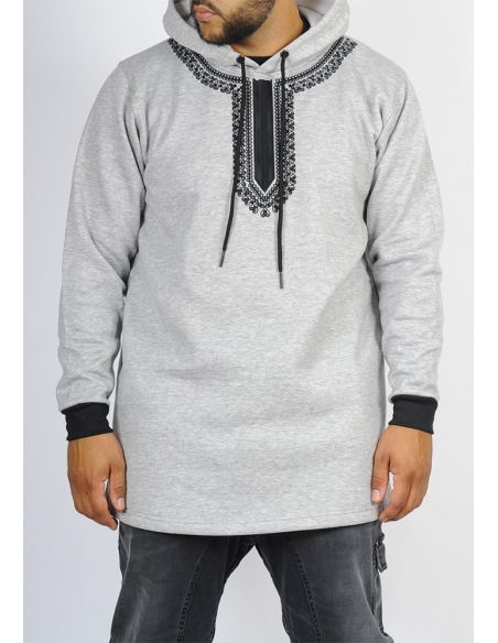 Qamis sweatshirt SAYF Medina (grey)