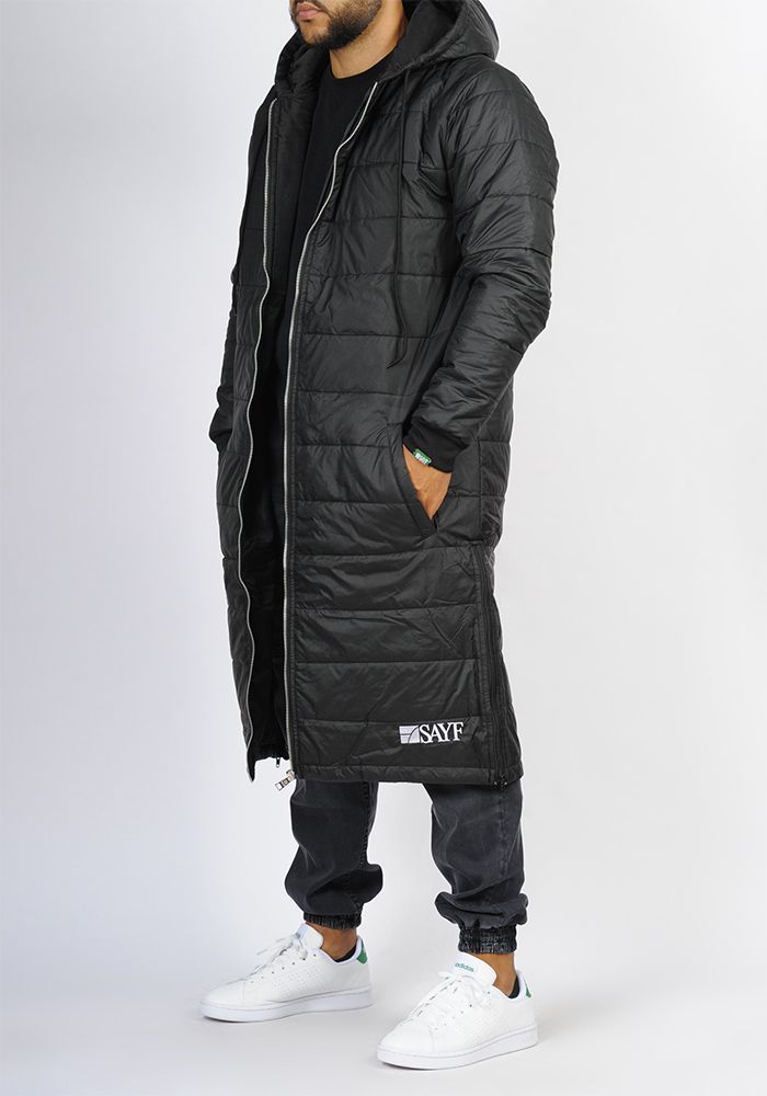 Extra-long jacket SAYF (black)