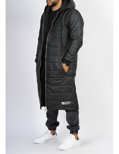 Doudoune extra-longue SAYF (noire)