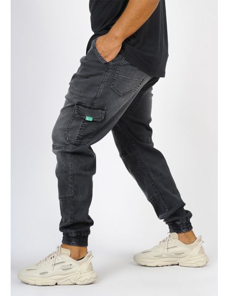 Sarouel jean's SAYF black denim