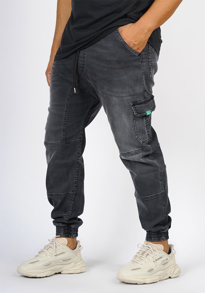 Sarouel jean's SAYF black denim