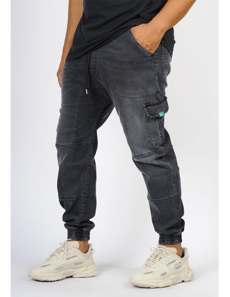 Sarouel jean's SAYF black denim