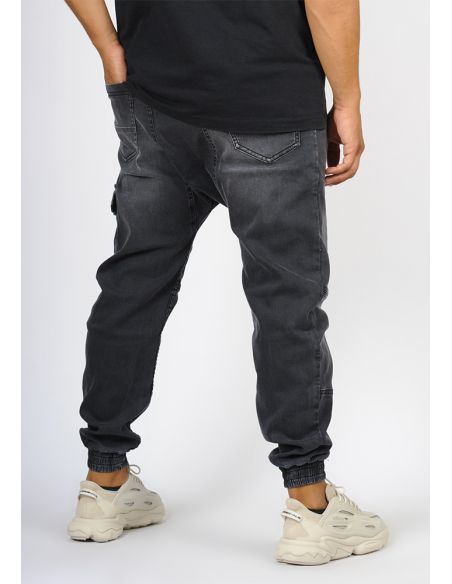 Sarouel jean's SAYF black denim
