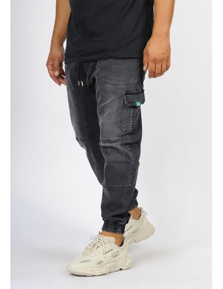 Sarouel jean's SAYF black denim