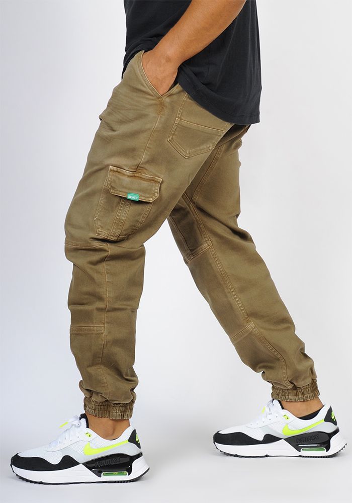 Sarouel jean's SAYF kaki denim 2