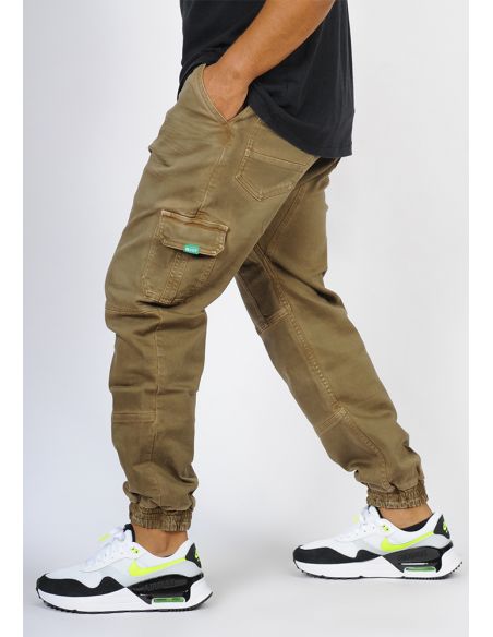 Sarouel jean's SAYF kaki denim