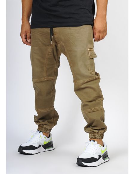 Sarouel jean's SAYF kaki denim