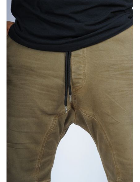 Sarouel jean's SAYF kaki denim