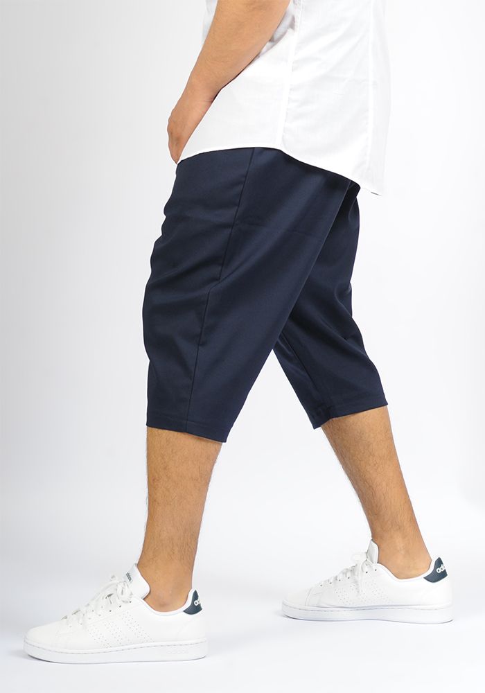 Sayf Gabardine Bermuda ( Navy )