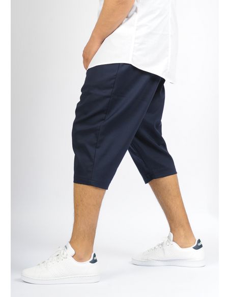 Sayf Gabardine Bermuda ( Navy )