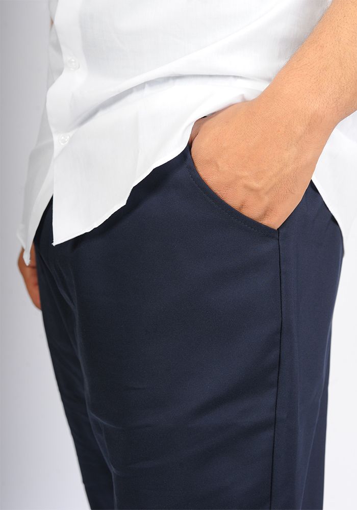 Sayf Gabardine Bermuda ( Navy )