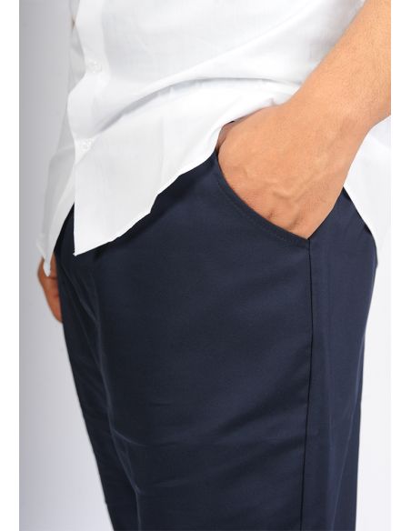 Sayf Gabardine Bermuda ( Navy )