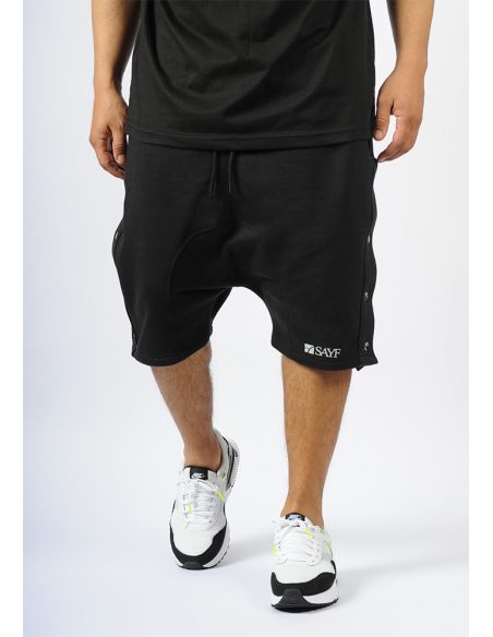 SAYF bermuda harem pants Pressure (black)