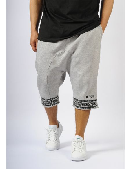 SAYF sfifa cropped trousers (heather grey)