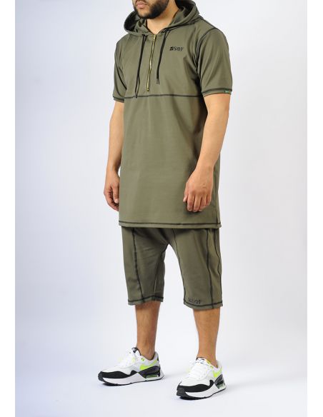 Ensemble d'été SAYF décennie (kaki)