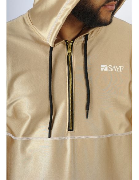 Ensemble d'été SAYF décennie (beige doré)