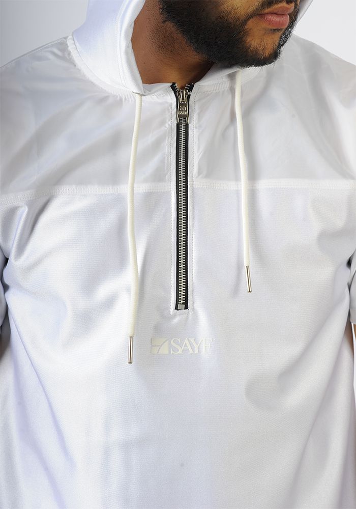 Ensemble d'été SAYF bi-matière (blanc) Ensemble d'été SAYF bi-matière (blanc)