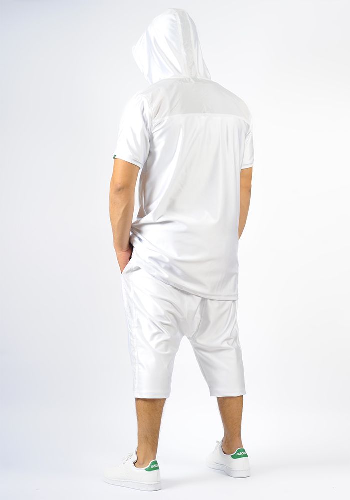 Ensemble d'été SAYF bi-matière (blanc) Ensemble d'été SAYF bi-matière (blanc)