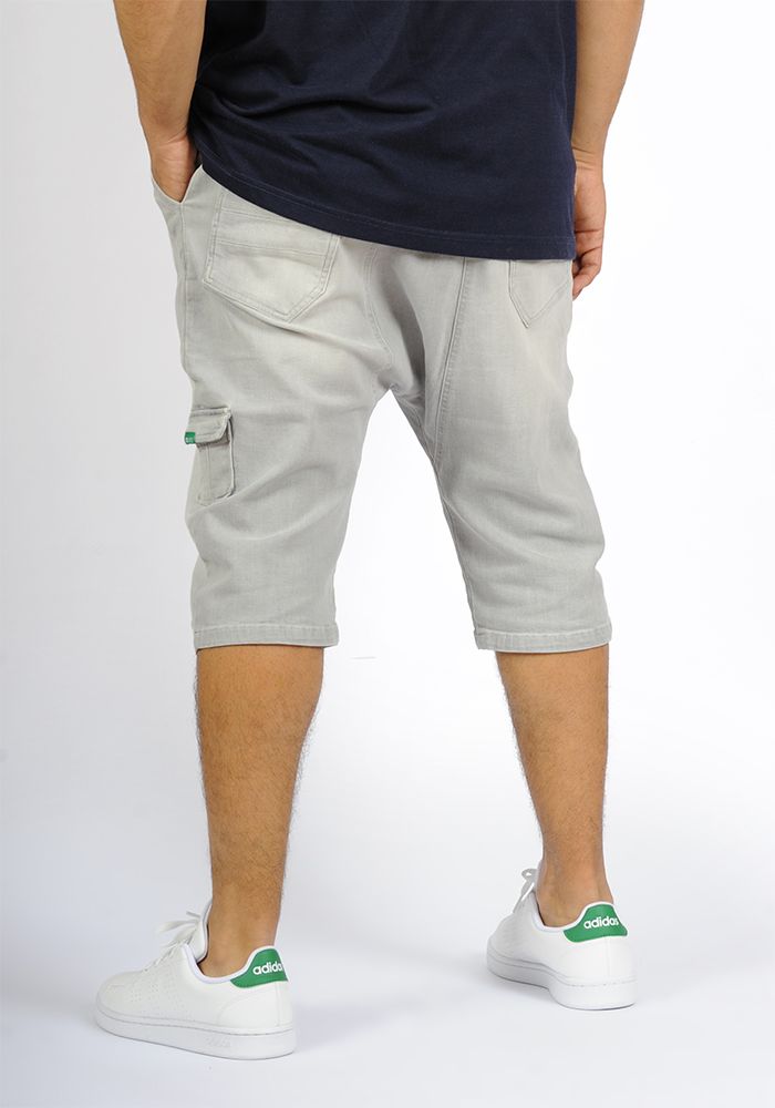 Sarouel bermuda SAYF light grey denim Sarouel bermuda SAYF light grey denim