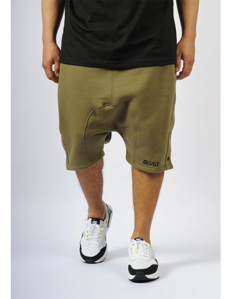 Sarouel bermuda SAYF pression (kaki)