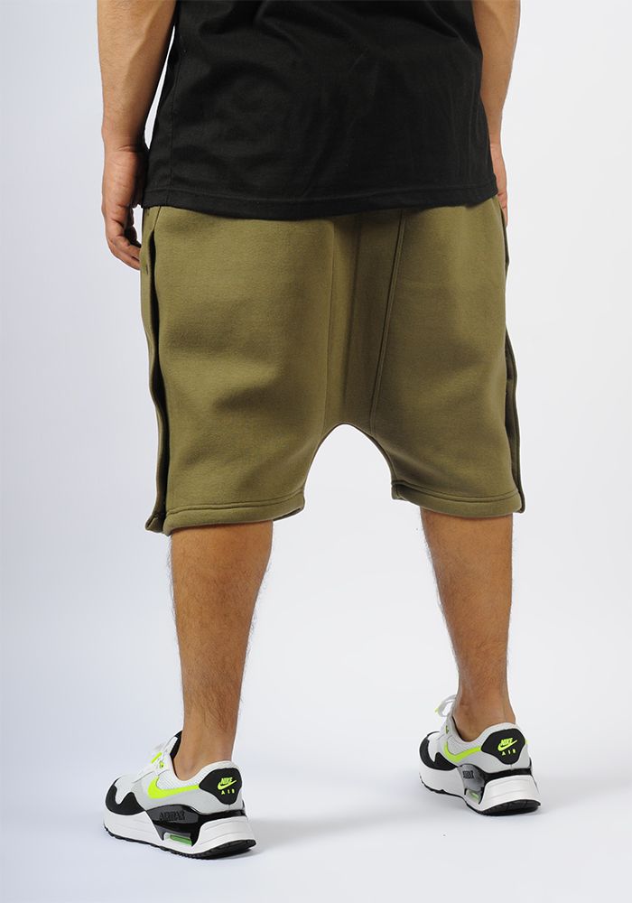 Sarouel bermuda SAYF pression (kaki) Sarouel bermuda SAYF pression (kaki)