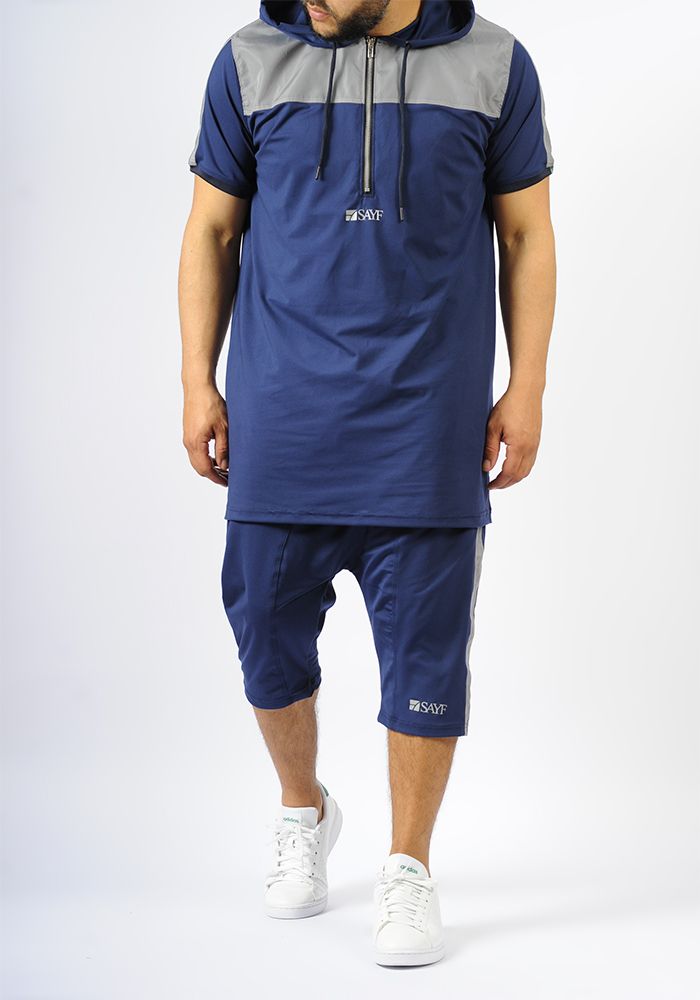 Bi-Material SAYF Summer Set (Navy)