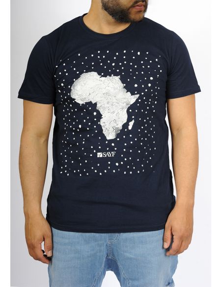 T-shirt SAYF grande Afrique (marine)