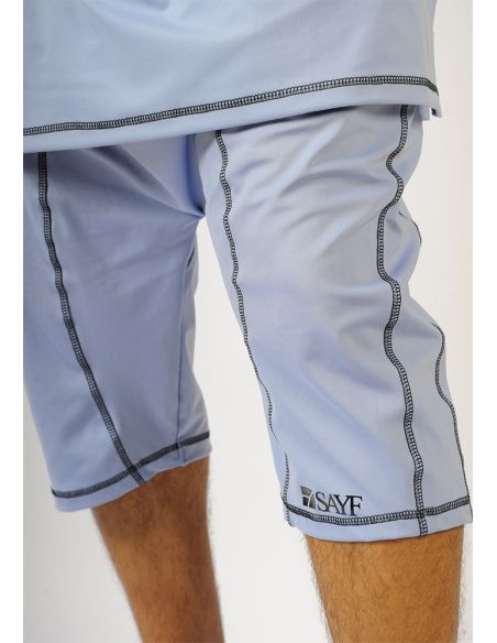 Ensemble d'été SAYF décennie (bleu ciel)