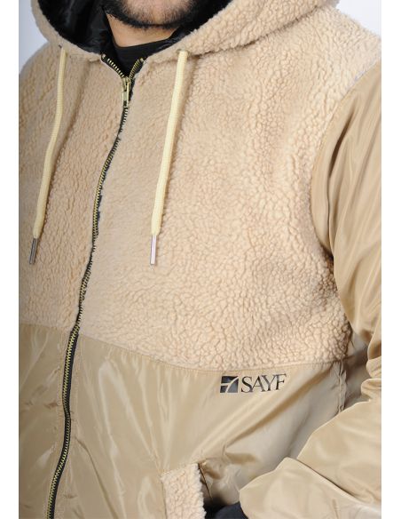 Qa-way bi-matière SAYF (beige)