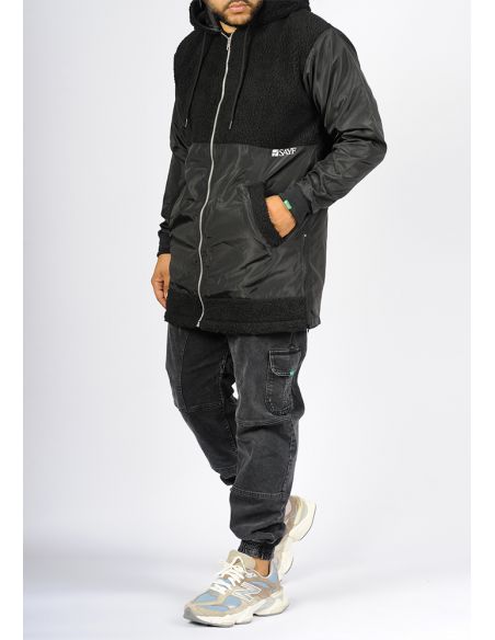 Qa-way bi-matière SAYF (noir)