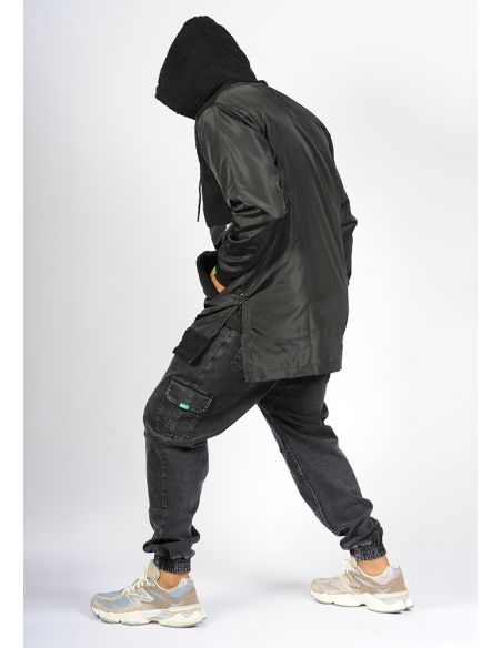 Qa-way bi-matière SAYF (noir)