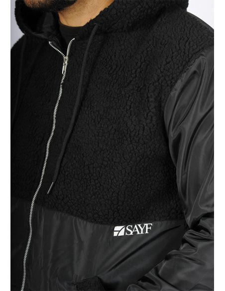 Qa-way bi-matière SAYF (noir)