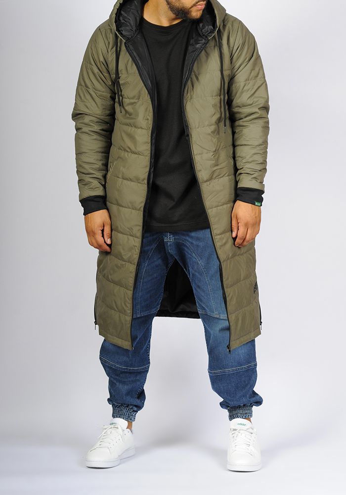 Doudoune extra-longue SAYF (kaki) Doudoune extra-longue SAYF (kaki)