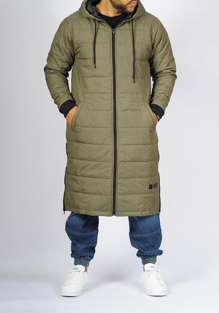Doudoune extra-longue SAYF (kaki) Doudoune extra-longue SAYF (kaki)