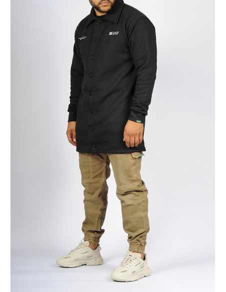 mid-length jogging shirt SAYF (black)