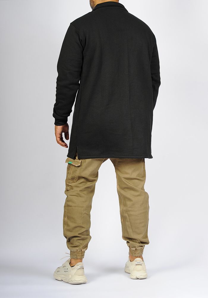 mid-length jogging shirt SAYF (black)