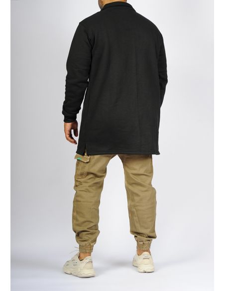 mid-length jogging shirt SAYF (black)