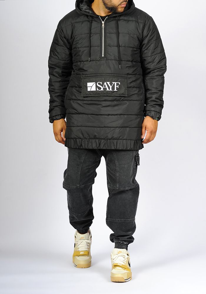 Doudoune sweat SAYF (noire) 2