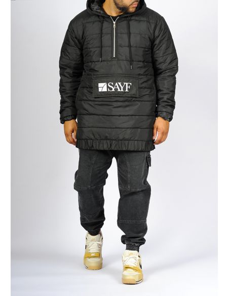 Sweat jacket SAYF (black)