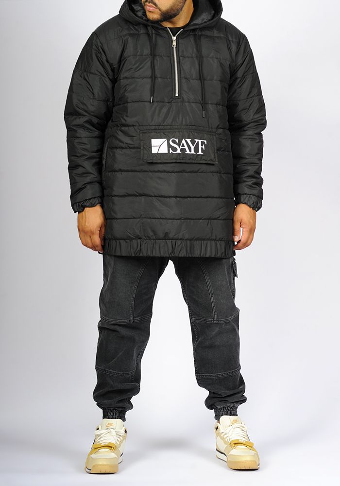 Sweat jacket SAYF (black)