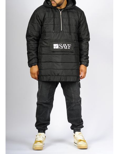 Sweat jacket SAYF (black)