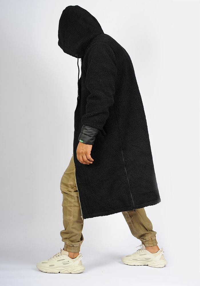 Veste moutonnée extra-longue SAYF Veste moutonnée extra-longue SAYF