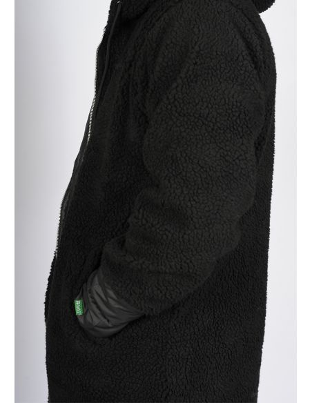 Veste moutonnée extra-longue SAYF